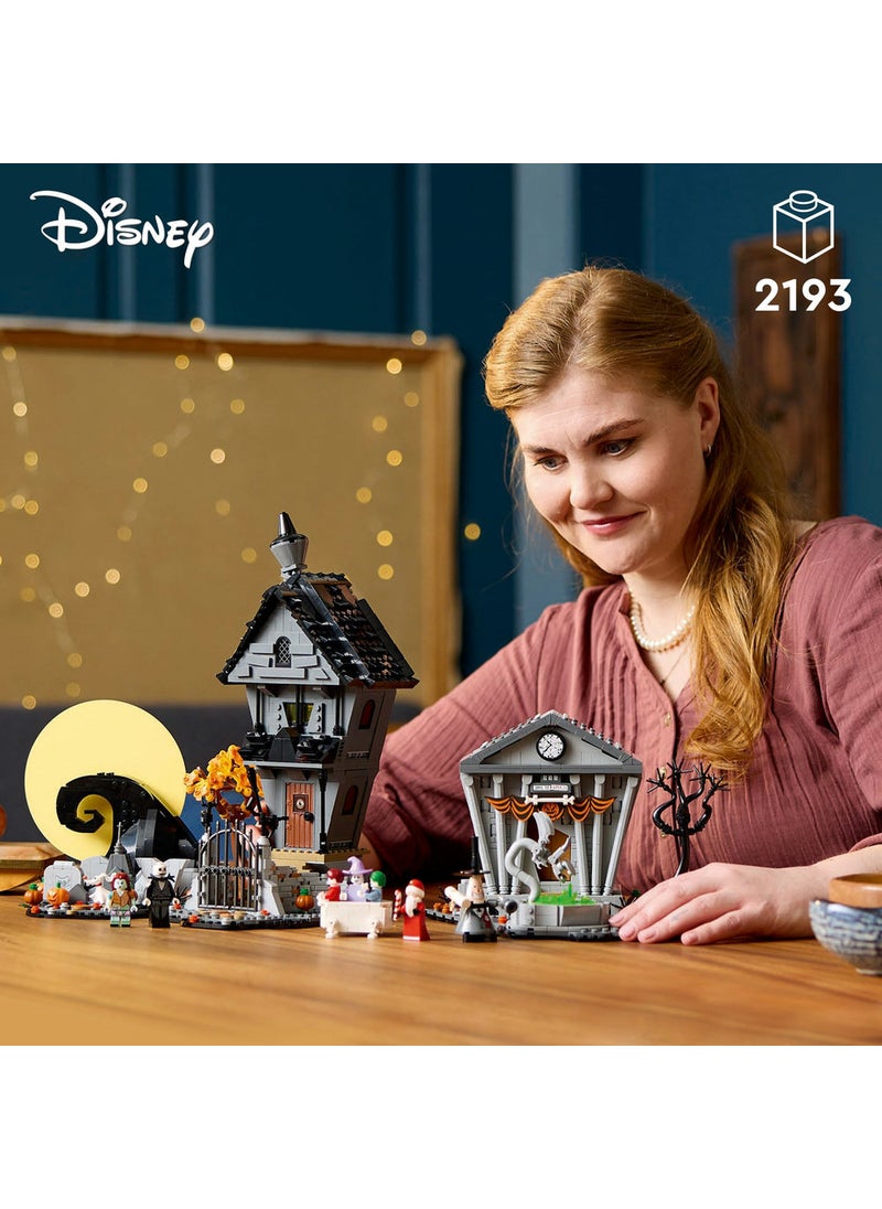 ليغو مجموعة ديوراما فيلم ديزني كابوس قبل عيد الميلاد لتيم بورتن 21351 من LEGO® Ideas  - Image 3