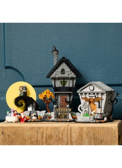 LEGO Ideas Disney Tim Burton’s The Nightmare Before Christmas Building Set, Diorama Model Kit for Adults to Build, with 8 Characters Including Jack Skelington, Holiday Gift for Men and Women 21351 (2193 pieces)  - Image 5