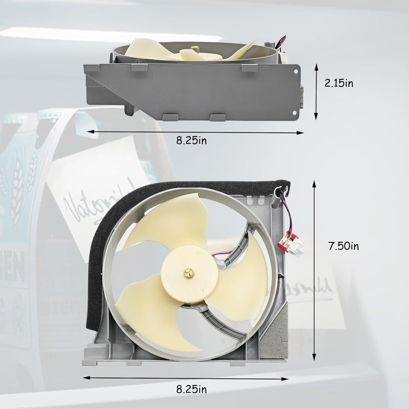Delixike DA31-00340A DA97-15765A DA97-12842A DA97-15765C Compatible With Samsung Refrigerator Condenser Fan Motor - Image 2