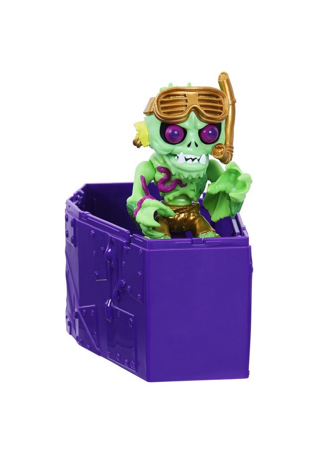 Treasure X Monsters Gold Single Pack Unboxing Toy With Slime And Spider Web Compound 13 Levels Of Adventure Will You Find Real Gold Treasure  - Image 5