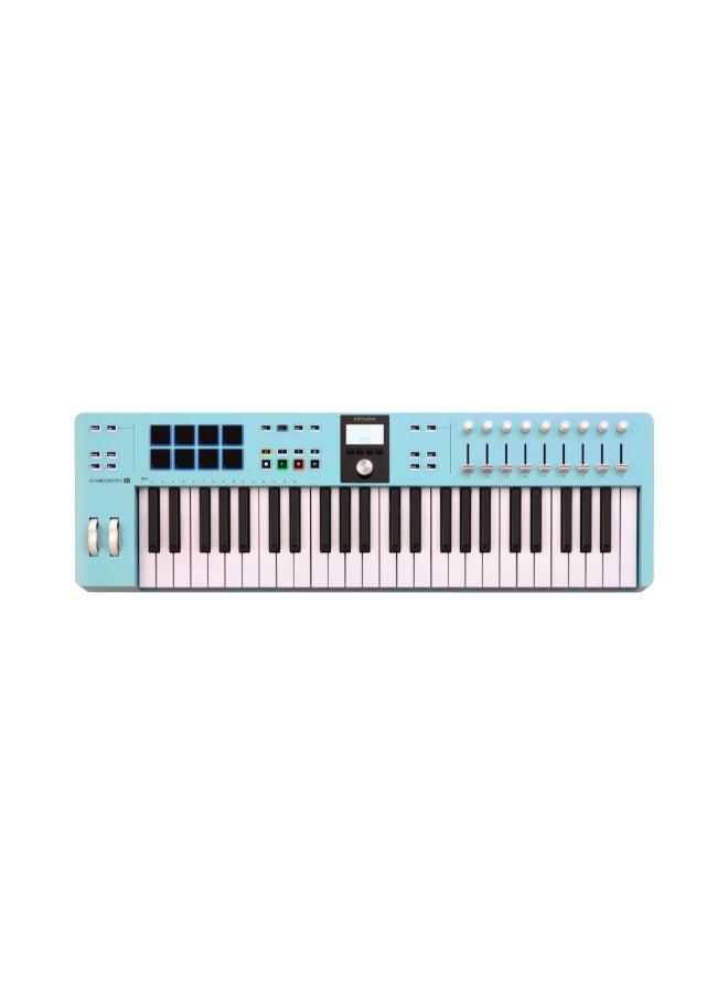 Arturia KeyLab Essential Mk3 49-key Keyboard Controller â€“ Aquamarine - Image 1