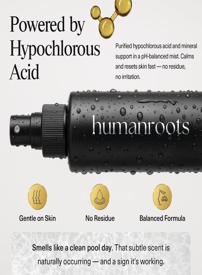 humanroots Hypochlorous Acid Spray for Face – Face Mist Toner with Electrolyzed Water (6oz), Lightweight Hydrating Recovery Spray for All Skin Types – Non-Comedogenic Formula, No Added Fragrances - Image 4