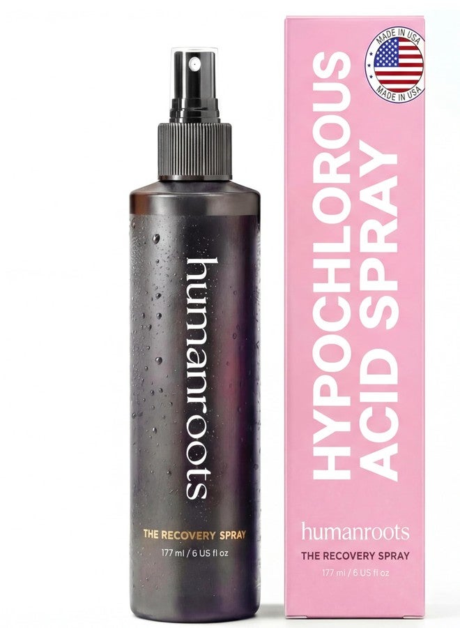 humanroots Hypochlorous Acid Spray for Face – Face Mist Toner with Electrolyzed Water (6oz), Lightweight Hydrating Recovery Spray for All Skin Types – Non-Comedogenic Formula, No Added Fragrances - Image 1