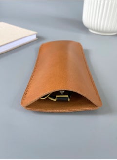 Crossland CROSSLAND Leather Eyewear Glasses Case With Strap - Shoulder and neck hanging  - Image 5