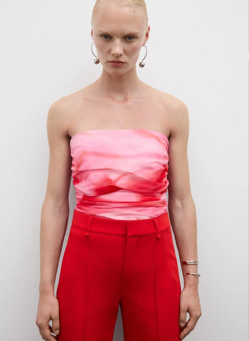 MANGO High Waist Pants