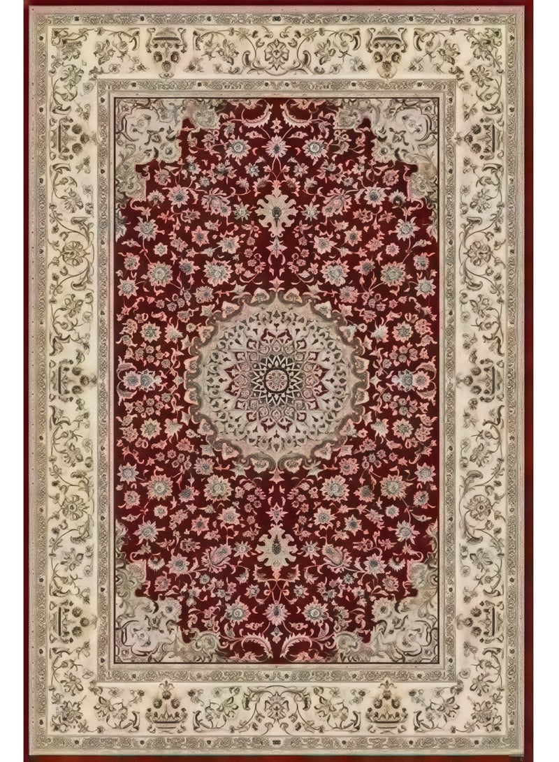 Alkaffary Carpet Narihan Practical, ultra soft and easy care Size 0.80x1.50 , Color Red