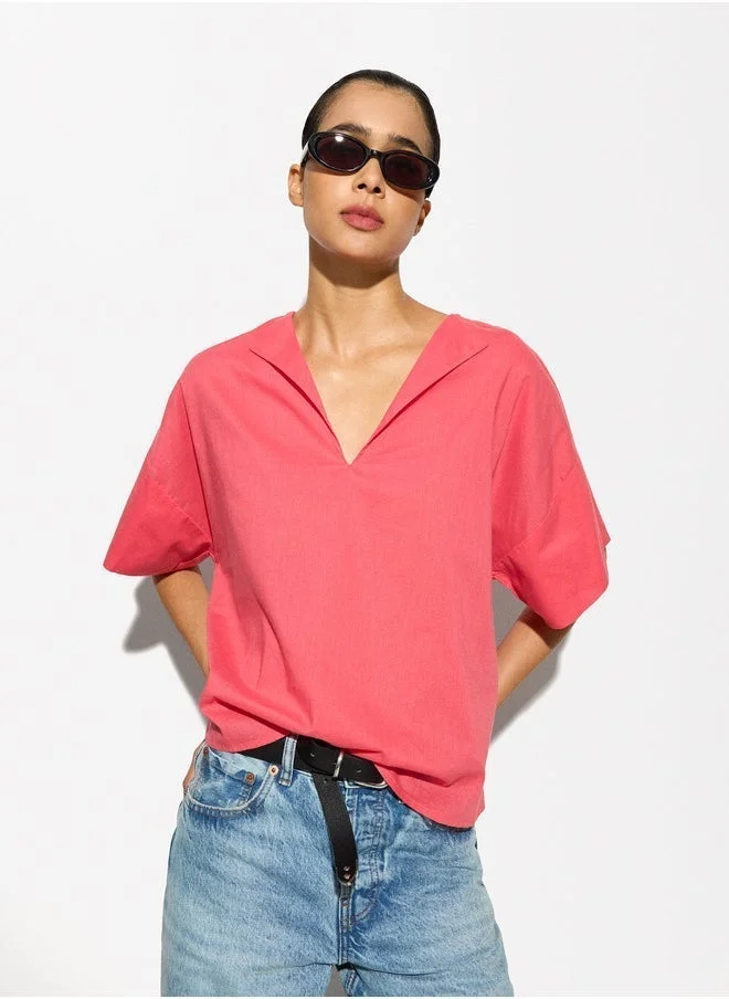 PARFOIS V-Neck Shirt