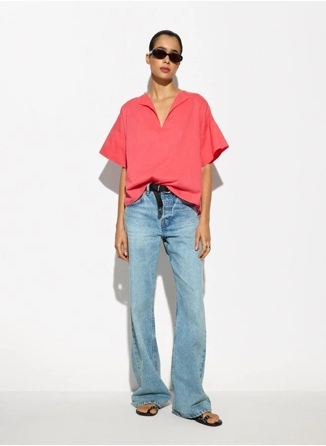 PARFOIS V-Neck Shirt