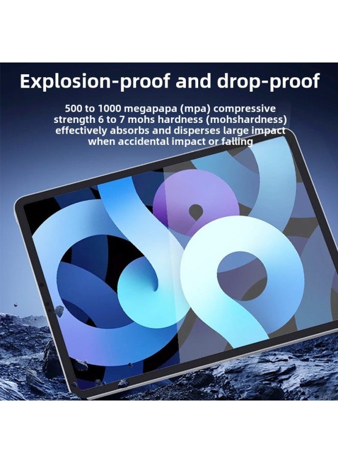Generic - For Ipad Tempered Film Apple Pro11 Inch 10.2 HD Explosion-proof Film Air4 Flat Full Screen Protective Film-Colour:Curved Edge High Definition (kraft Paper Packaging)-Size:Ipad 6 (2018) 9.7inch - Image 1