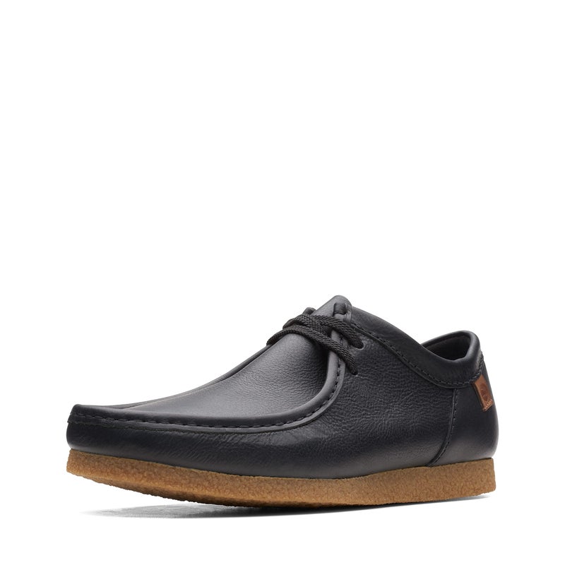 Clarks Collections Men's Shacre II Run Chukka Boot, Black Leat, 13 M US