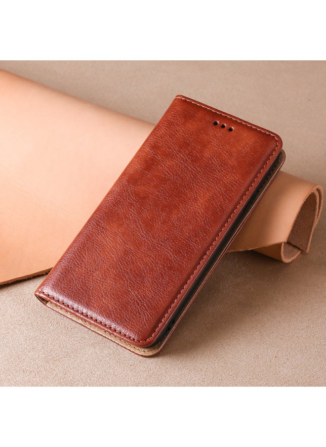 Generic - For SonyFor SonyXZ3 Card Magnetic Suction Phone Case Xperia 1 V Leather Case Card L4 Phone Case-Color:Rose Gold-Applicable Model:For SonyXperia ACE III - Image 1