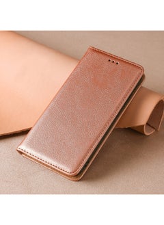 For SonyFor SonyXZ3 Card Magnetic Suction Phone Case Xperia 1 V Leather Case Card L4 Phone Case-Color:Rose Gold-Applicable Model:For SonyXperia ACE III