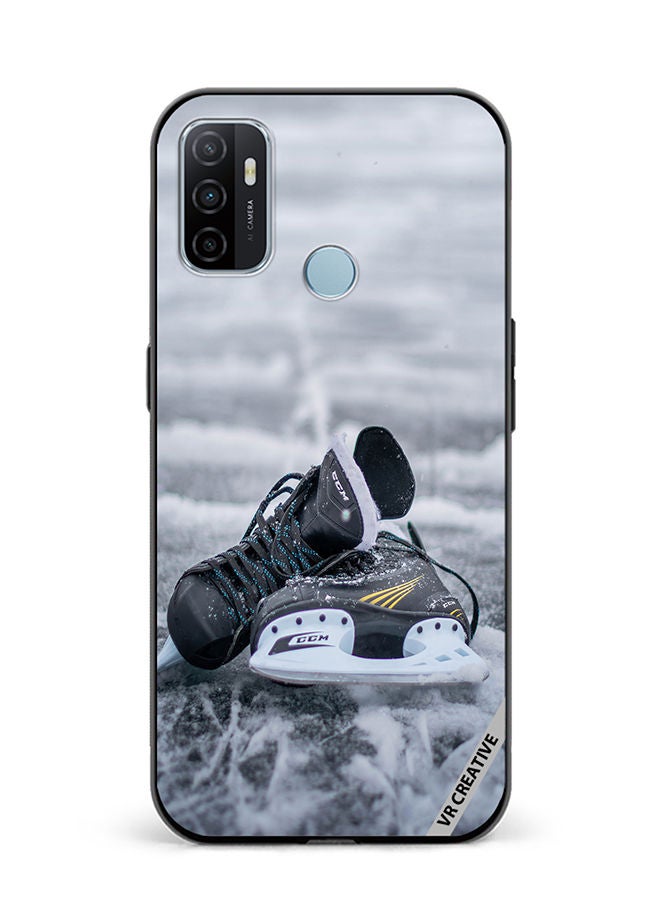 VR CREATIVE Protective Case Cover For Oppo A53 Footwear Design Multicolour - Image 1