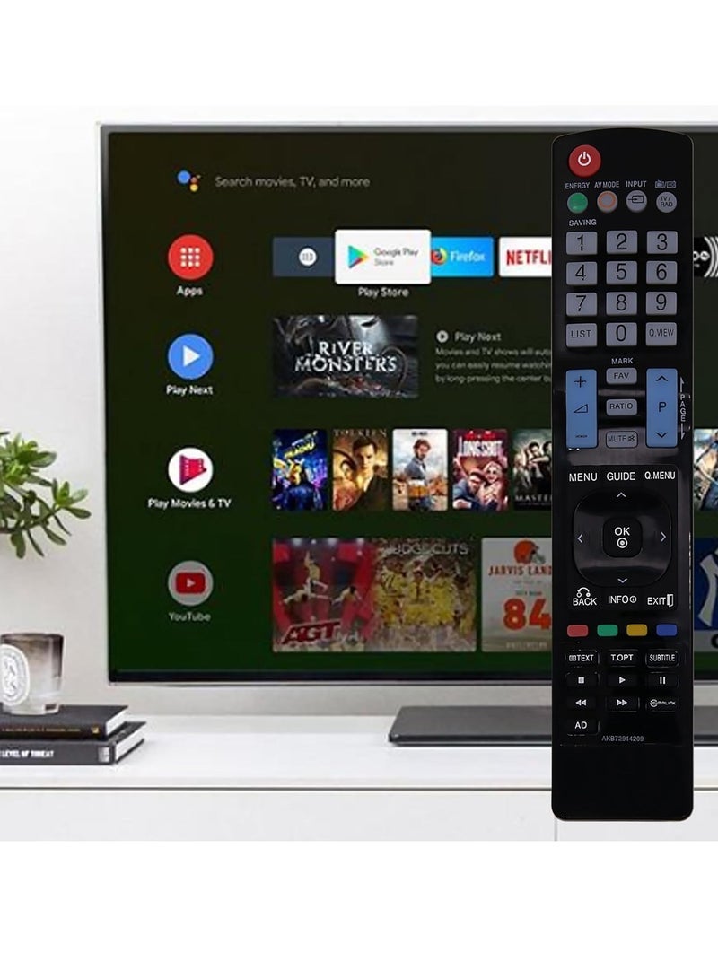 PopZa LG Universal Remote Control for Smart TV 3D TV with Ratio Button, Replaces Models AKB75095309, AKB73615303, AKB72914293, AKB76756504, AKB72915231, AKB73615362, AKB73615300, AKB73615397 with Battery - Image 5