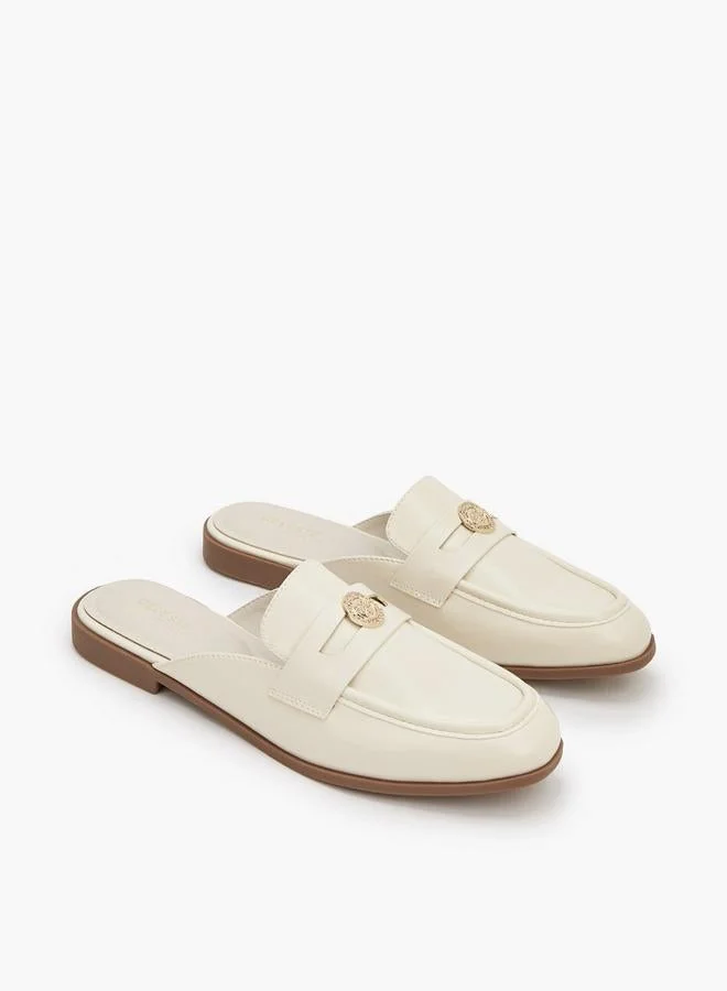 Celeste IVORY Women Embellished Mules for Women | Best Price UAE