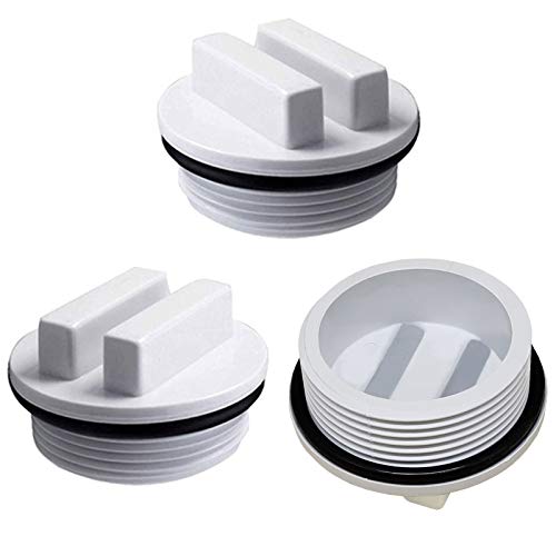 Lomodo Lomodo SP1022C 1.5" Threaded Winter Pool Plug Caps Swimming Pool Spa Return Line Winterizing Plugs Filter Drain Plug  - Image 2
