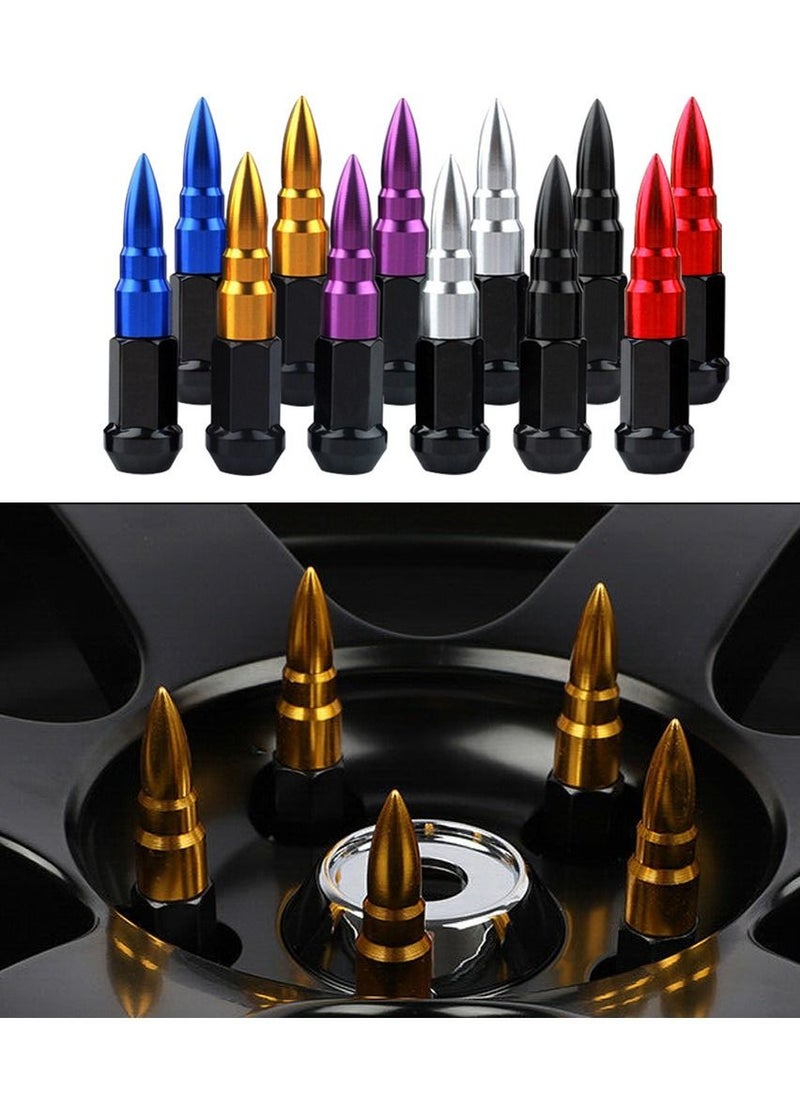 Royal BLOX Core Shell Type Lock Nut Kit SILVER ISO898-6 Grade 10 Forged Aluminum 7075-T6 Shel Nuts  - Image 3