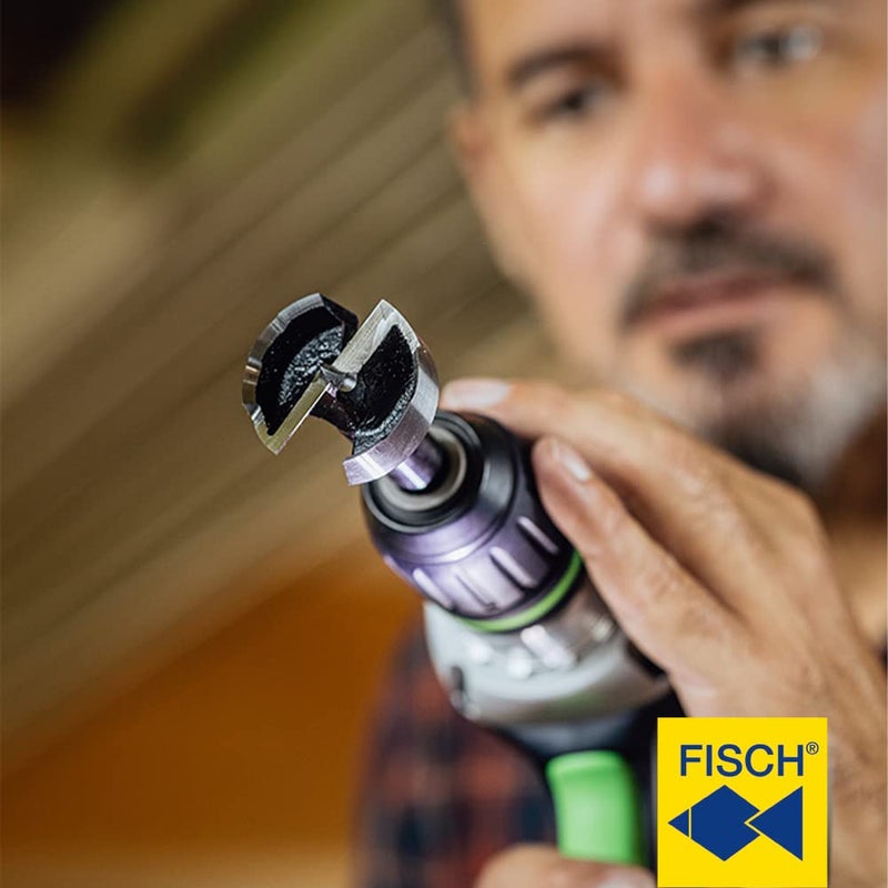 Fisch FSA-365730 Black Shark Pro Forstner Drill Bit - Made in Austria (26 mm) - Image 2
