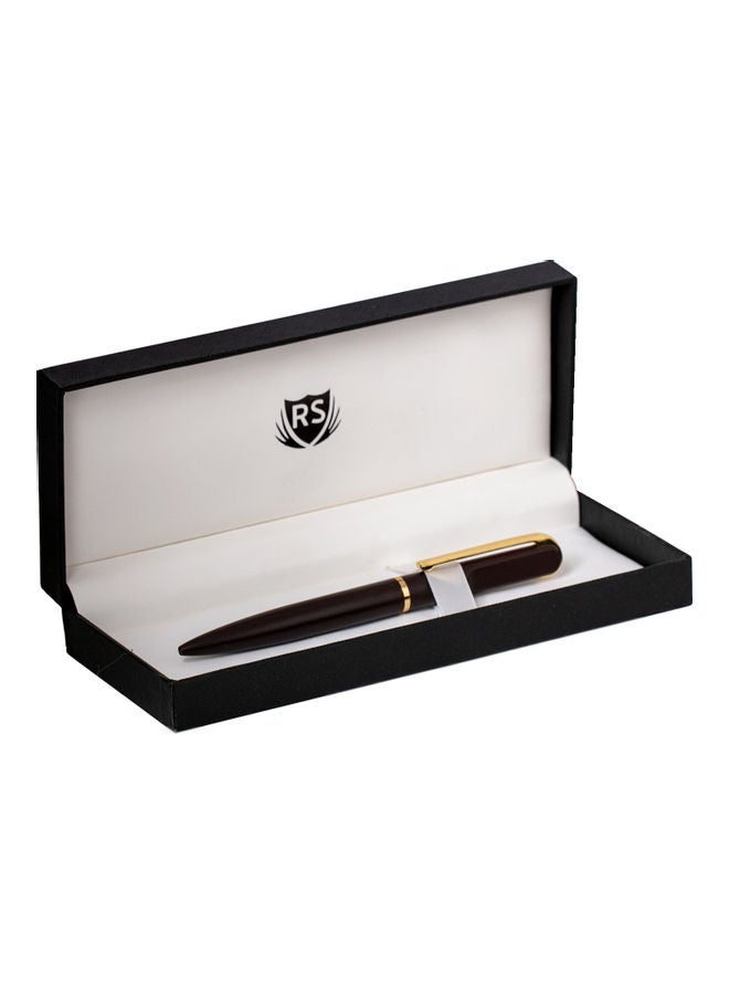 NIBEMINENT Pen With Case Brown/Gold - Image 1