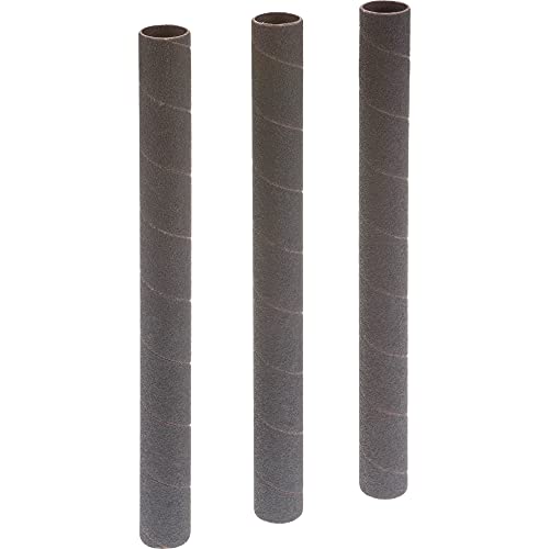 Shop Fox D1441 3/4" Diameter by 9" Aluminum Oxide Hard Sleeve 80 Grit - Image 3