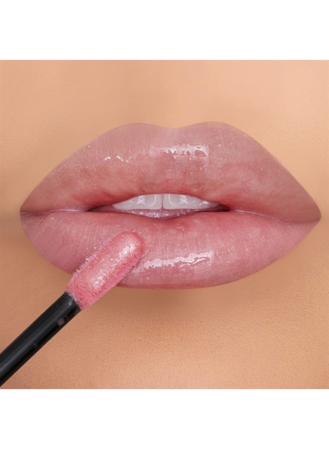 K7L Pink Glitter Lip Gloss - Twirl Girl - Image 1