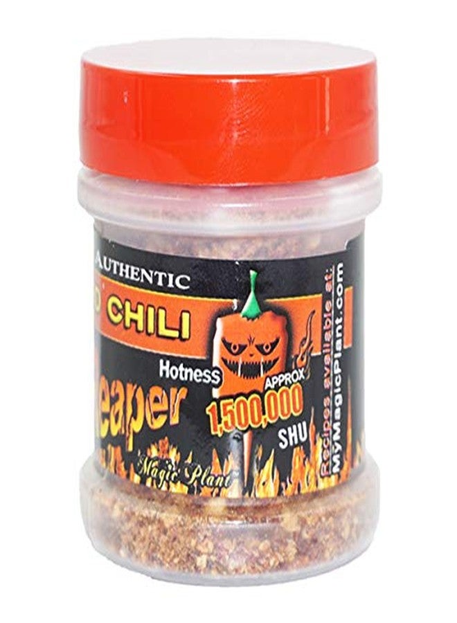 Magic Plant Carolina Reaper Pepper Flakes by Magic Plant | Extremely Hot Pure Carolina Reaper Pepper Crushed | All Natural - Fair Trade - No Additives (0.5 Oz) - Image 2