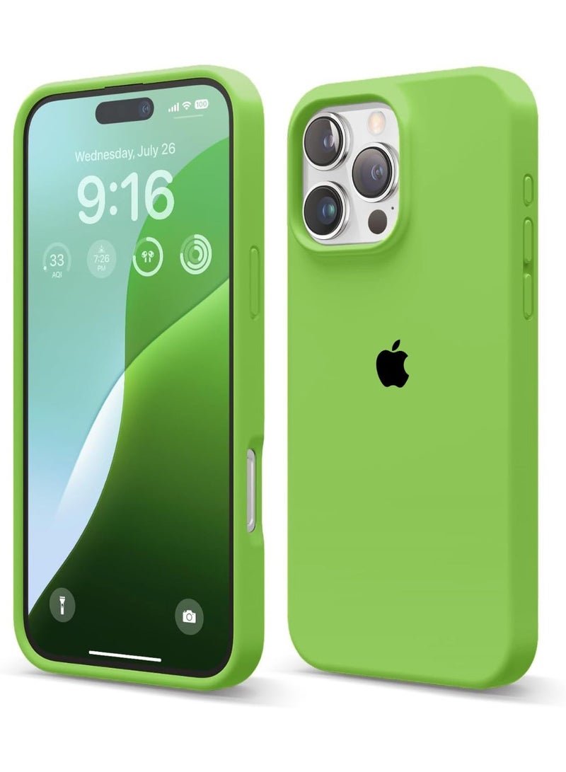 iPhone 16 Pro Max Cover Liquid Soft Silicone iPhone 16 Pro Max Case Anti Scratch with Inside Microfiber Lining Shockproof Protective Phone Case for iPhone 16 Pro Max 6.9 inch - Image 1
