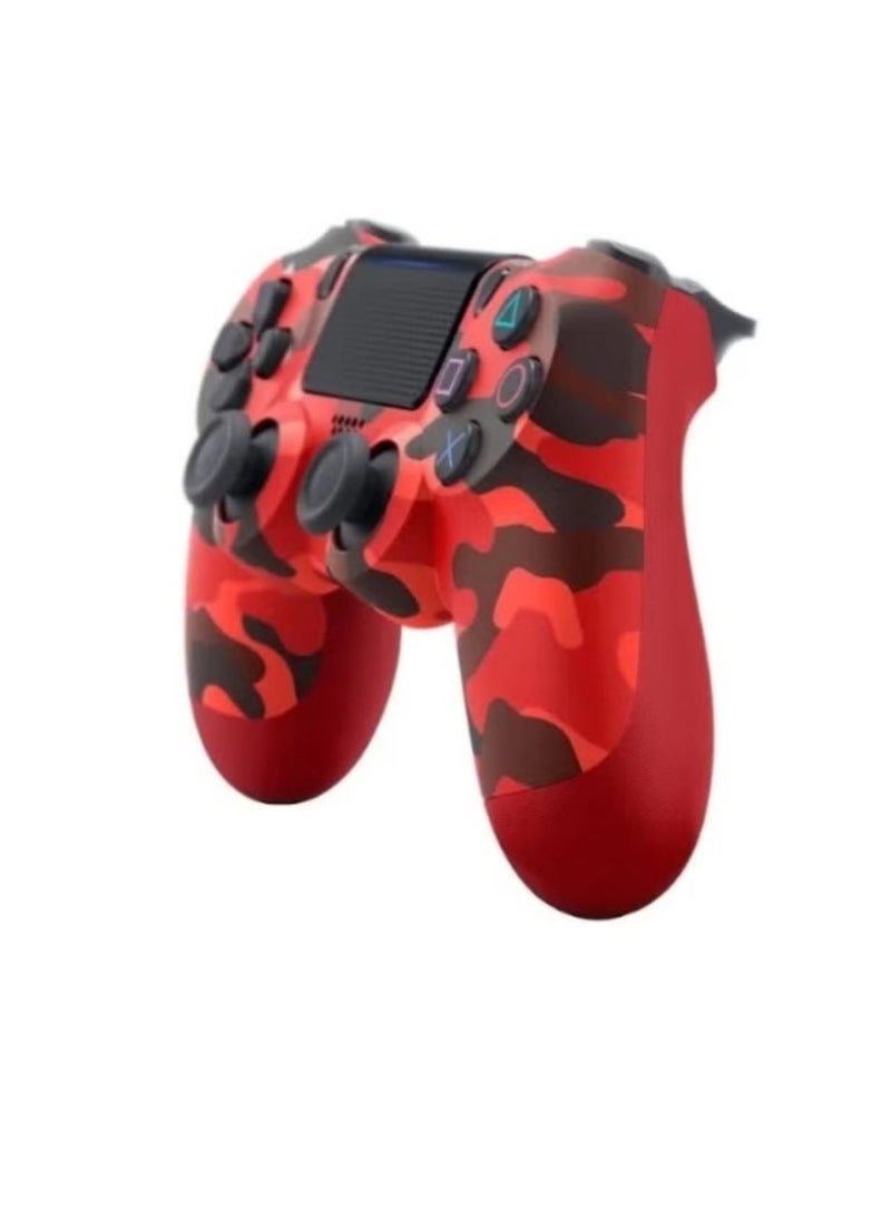 Gravity DualShock Wireless Controller for PlayStation 4 ‚Äì Red | Ergonomic PS4 Bluetooth Gamepad with Built-in Speaker, Touch Pad & Motion Sensors | Responsive Buttons, Long Battery Life & LED Light Bar | Ideal for Multiplayer Gaming & Replacement Use - Image 1