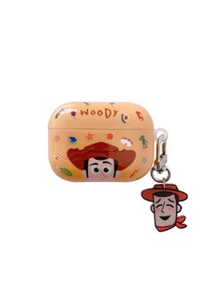 Peanuts Bear Printed Case Cover With Carabiner For Apple AirPods 1/2 