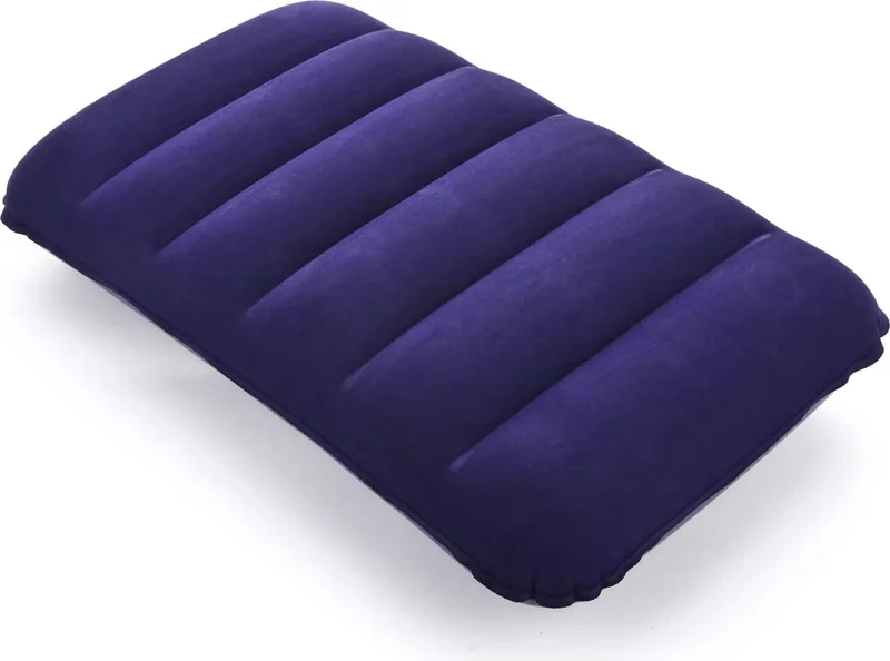 انتكس Inflatable Pillow - Travel Pillow - Camping Pillow - Orthopedic Inflatable Pillow - Inflatable Velvet Pillow - Sea Pillow - Beach Pillow