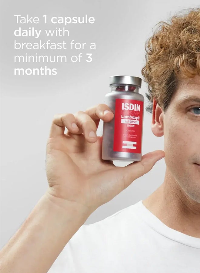 ISDIN Lambdapil 5 Alfa Plus [60 Capsules] – Dietary Supplement With Serenoa Repens To Support Healthy Hair Growth And Density From Within - Image 3