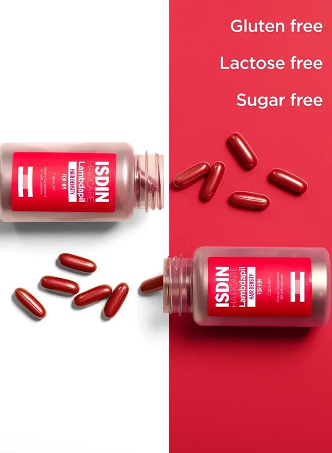 ISDIN Lambdapil 5 Alfa Plus [60 Capsules] – Dietary Supplement With Serenoa Repens To Support Healthy Hair Growth And Density From Within - Image 5