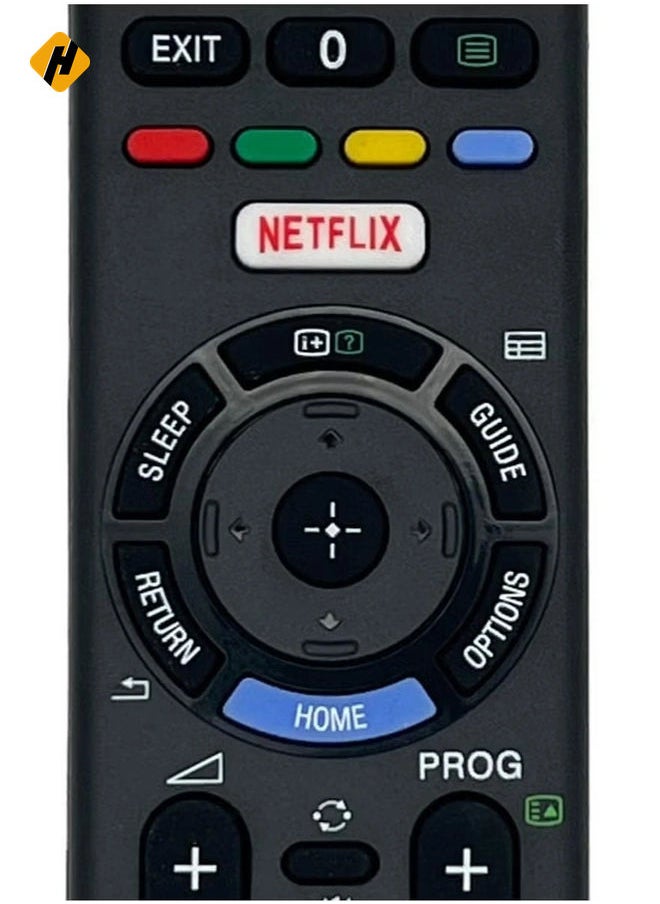 Remote Control for Sony RMT-TX102D, 1-492-965-11 for Sony Bravia LED Smart TV, Netflix Direct Button with battery