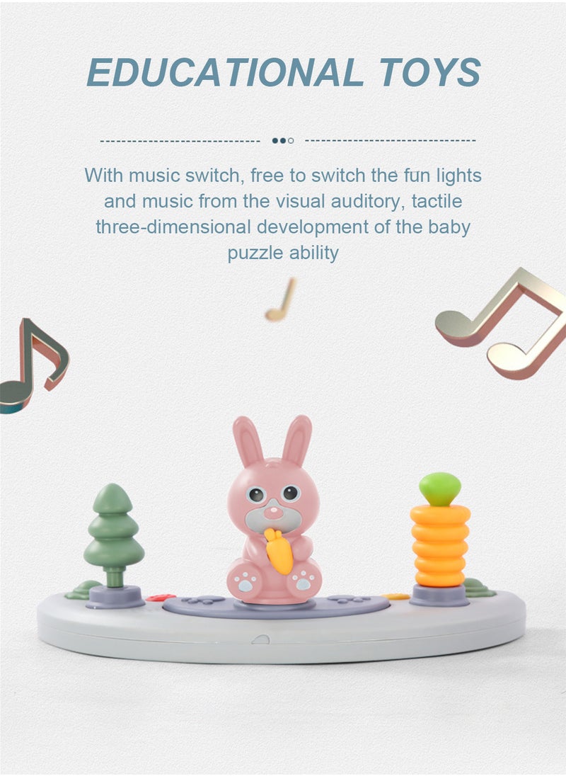 MaBaby - Baby Walker With Adjustable Height, Detachable Toy Tray, Light And Music - Image 1