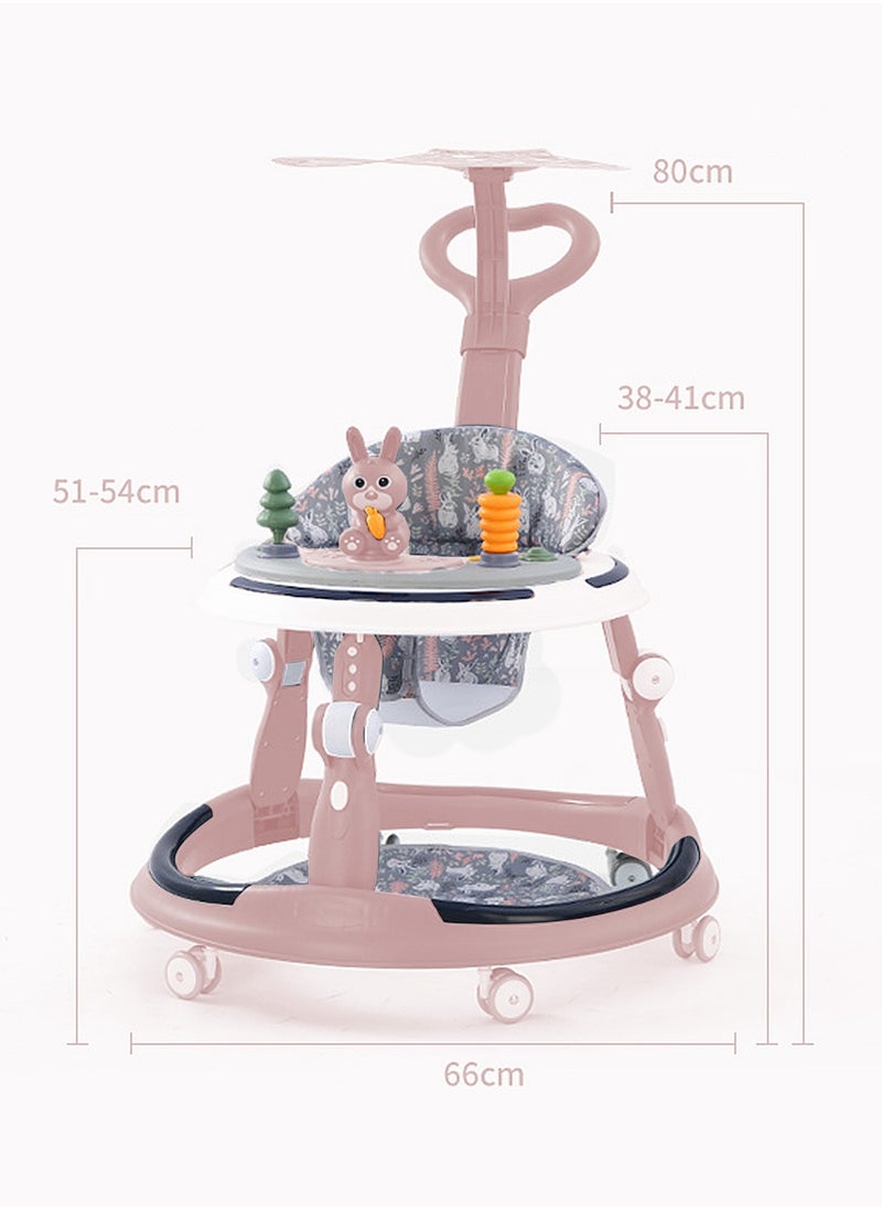 MaBaby - Baby Walker With Adjustable Height, Detachable Toy Tray, Light And Music - Image 1