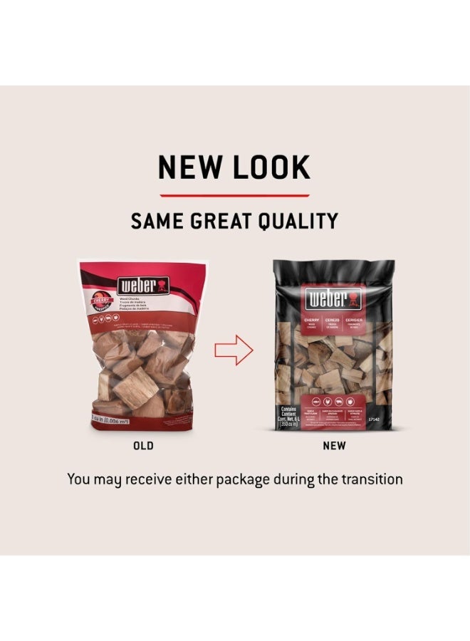 Weber قطع خشب الكرز من ويبر، للشواء والتدخين، 4 رطل. - Image 2