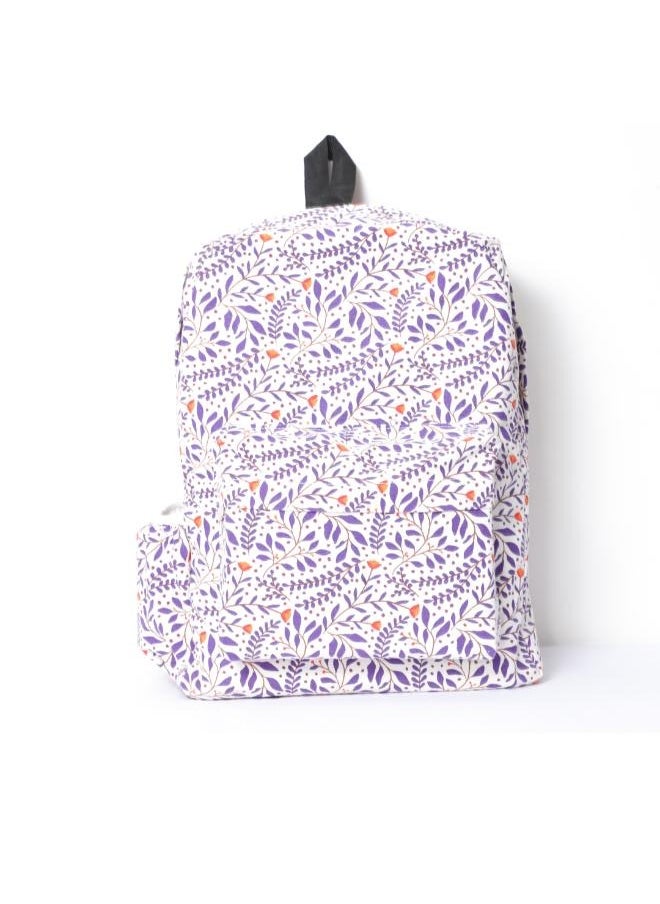 earthsave Casual Cotton Backpack for Boys and Girls Water Resistant Laptop Backpack for Office School and College  - Image 1