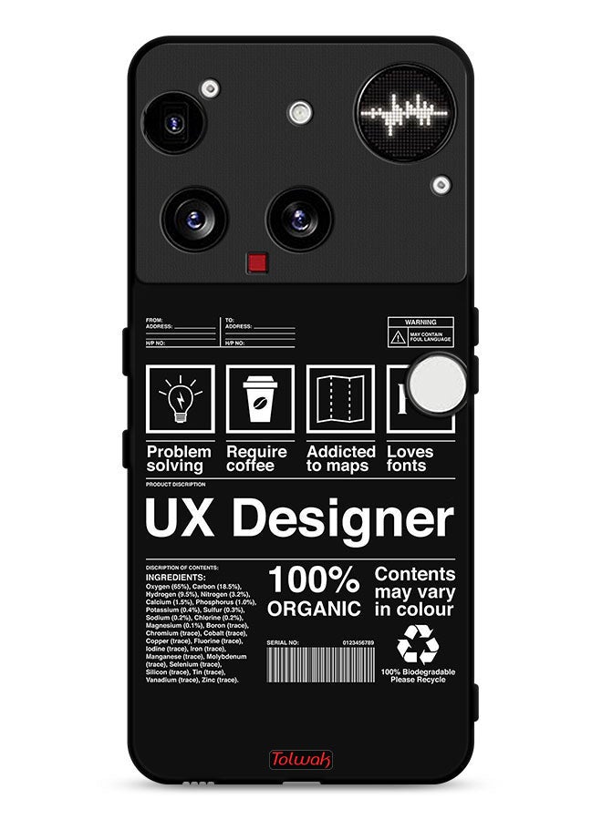 Tolwak Nothing Phone (3) Protective Case Cover Ux Designer Sticker - Image 1