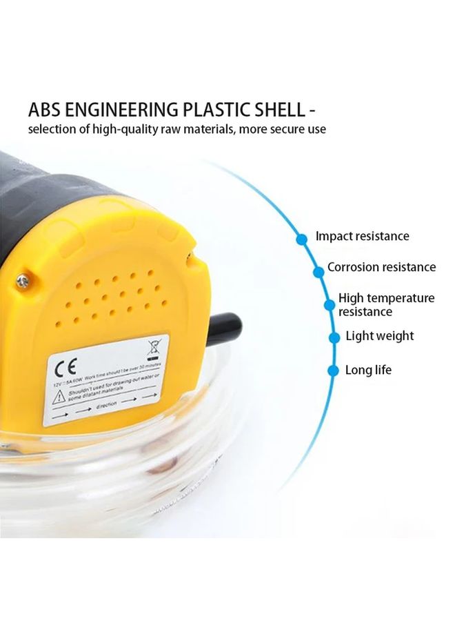 36V Electric Oil Pump Diesel Engine Sump Extractor With Hose ABS Material 1pc - Image 5