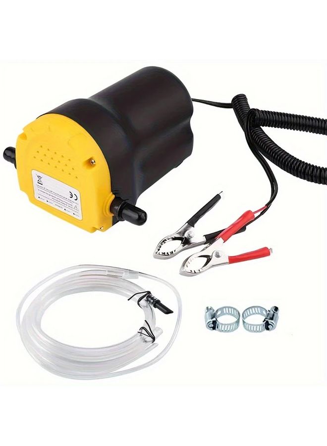 36V Electric Oil Pump Diesel Engine Sump Extractor With Hose ABS Material 1pc - Image 1