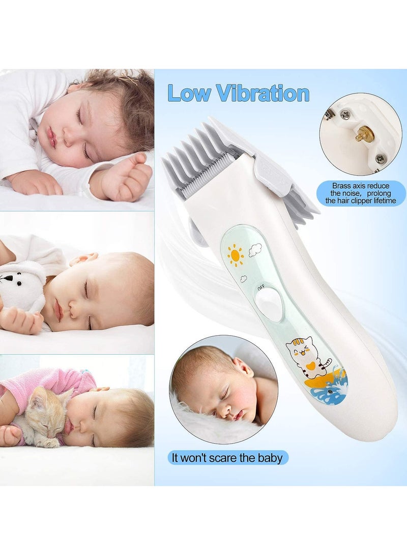 general Baby Hairdresser, Silent Hairdresser for Kids, Quiet Hairdresser for Kids, Bagged Cordless Toddler Hairdresser, Easy to Store, USB Rechargeable, Waterproof, 3 Guided Combs - Image 3