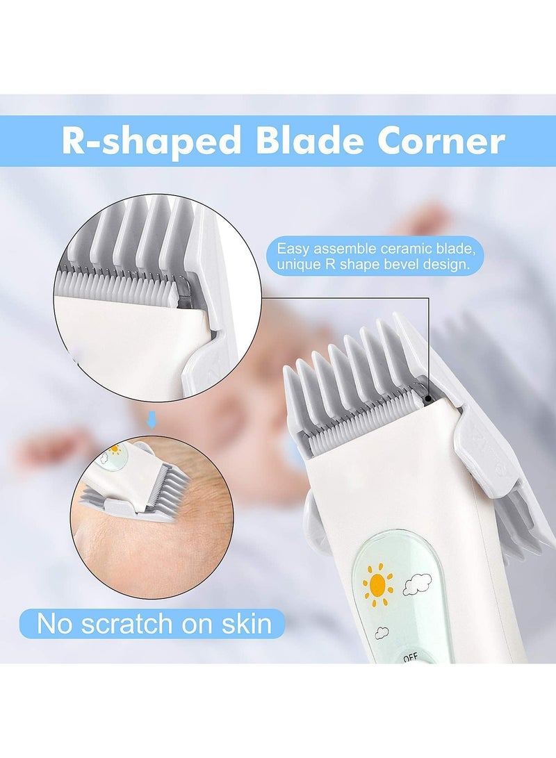 general Baby Hairdresser, Silent Hairdresser for Kids, Quiet Hairdresser for Kids, Bagged Cordless Toddler Hairdresser, Easy to Store, USB Rechargeable, Waterproof, 3 Guided Combs - Image 5