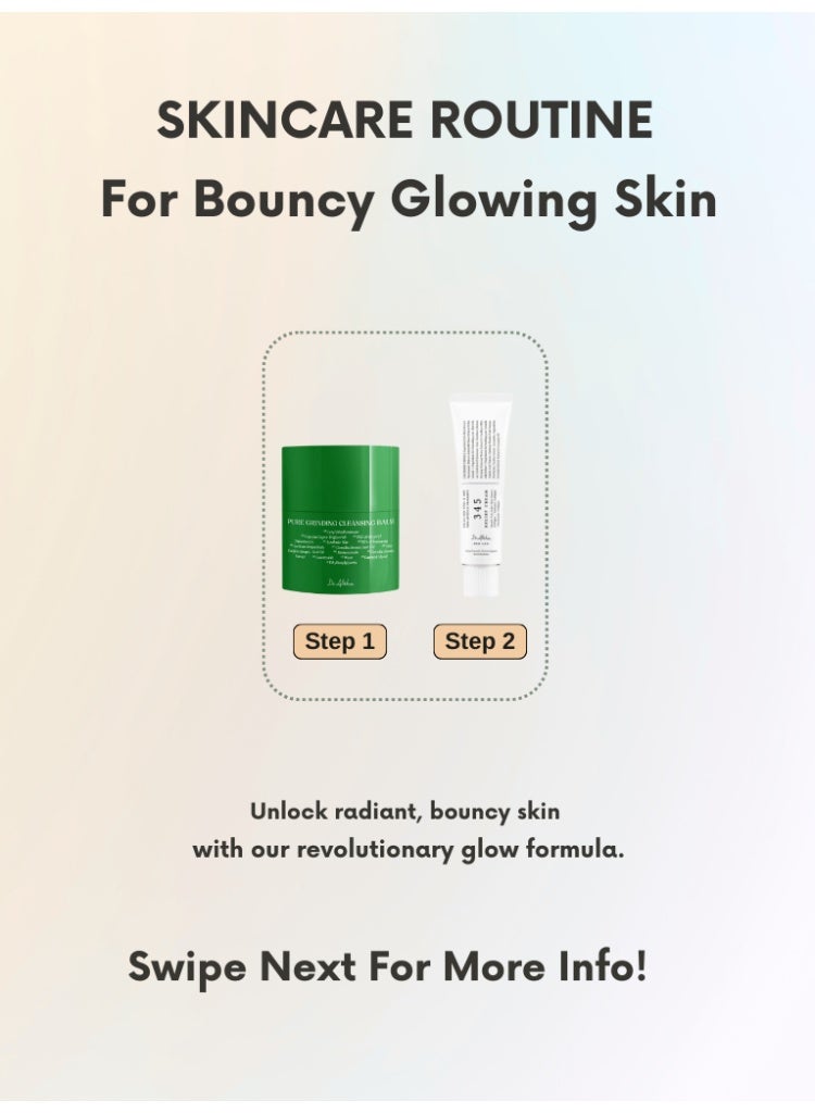 Dr.althea Irritated, Sensitive Skin & Clogged Pores Solution – Dr. Althea 345 Relief Cream & Pure Grinding Cleansing Balm Soothing Barrier + Deep Cleansing Set - Image 3