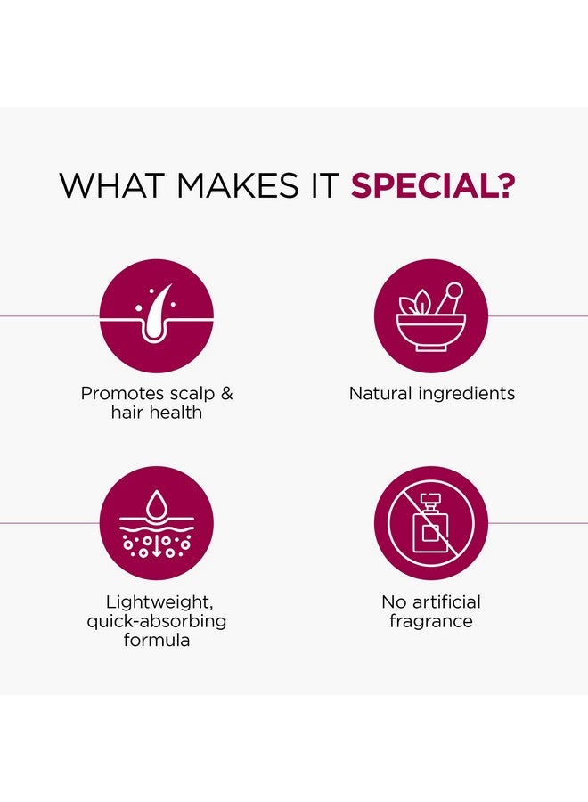 Oshea Herbals Natural Hair Growth Oil | Strengthens Hair, Prevent Hair Fall & Promotes Hair Growth with Healthy Scalp | Enriched with Onion Bulb & Ginger Extract - 110ml (Pack of 2) - Image 3