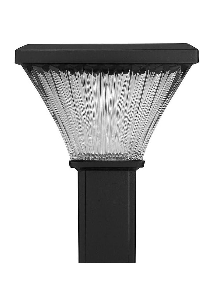 LED Solar Garden Path Light, 69 cm Bollard Light with 3 Colour Modes - Image 2