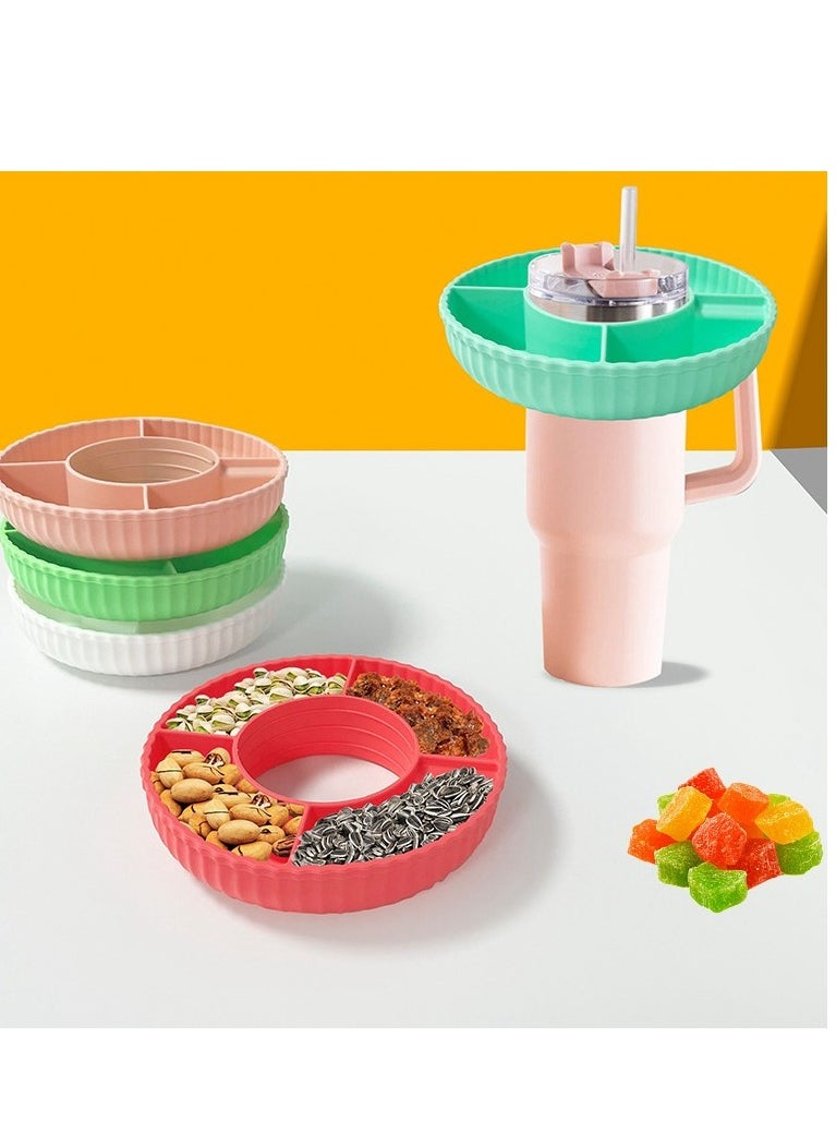 Generic - Stanley Cup Snack Bowl, Reusable Snack Plate, Fits 40 oz Water Glass ﻿ - Image 1