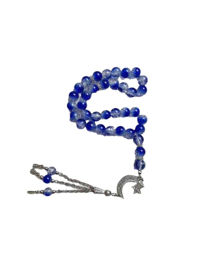 ييكسيا New Arrival 33 قطعة 10mm زجاج جليد متصدع مسلم مسبحة الصلاة سوار يومي تسبيح - Image 5