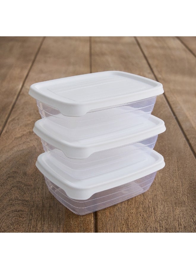 Home Box Spectra 3-Piece Pearl Container Set 600 ml  - Image 3