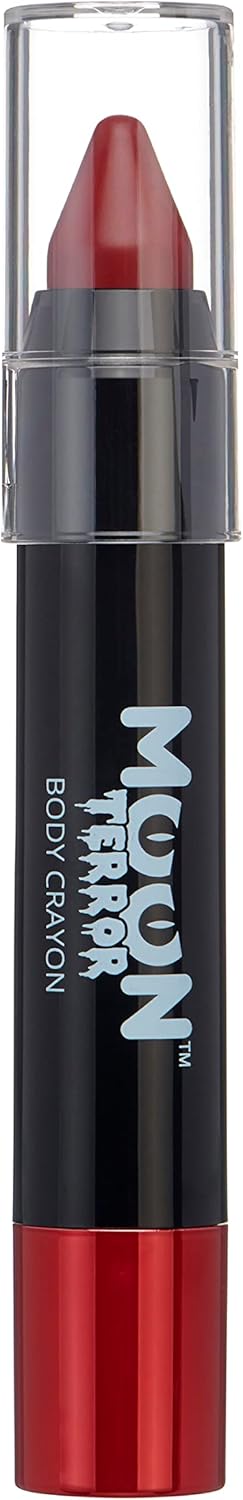 Halloween Face Paint Stick Body Crayon by Moon Terror Blood Red SFX Make up Special Effects Make up 32g