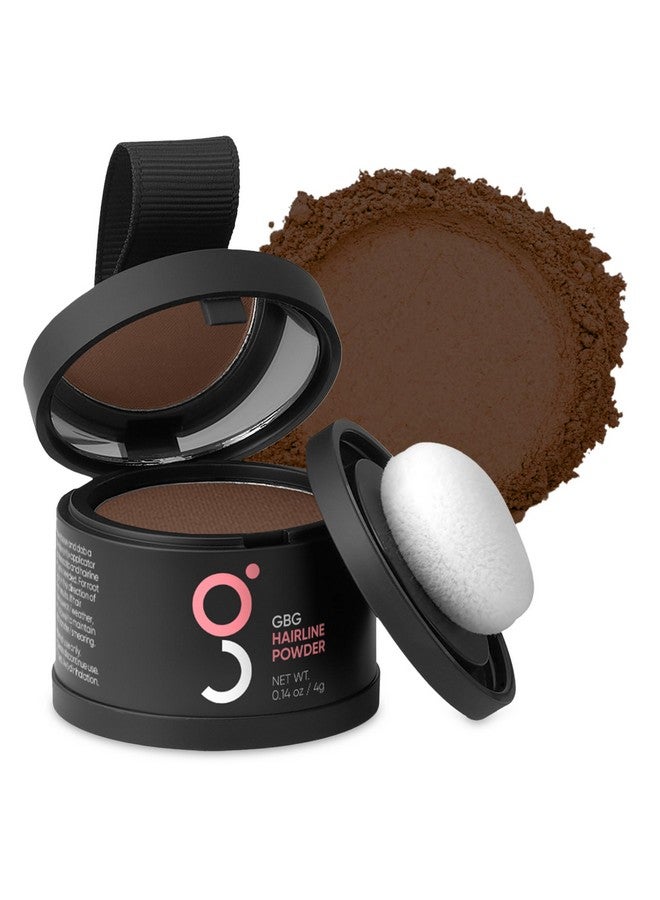 جيت باك جورجيس بودرة خط الشعر من جي بي جي، بني متوسط - تغطية تدوم 48 ساعة، بودرة لمس الجذور للبقع الصلعاء، إخفاء فوري لتساقط الشعر وتفتيح لون الشعر - مواد مالئة للشعر الخفيف للنساء والرجال، 4 غرام - Image 1